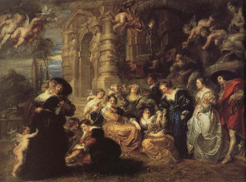 Peter Paul Rubens The garden of love Germany oil painting art